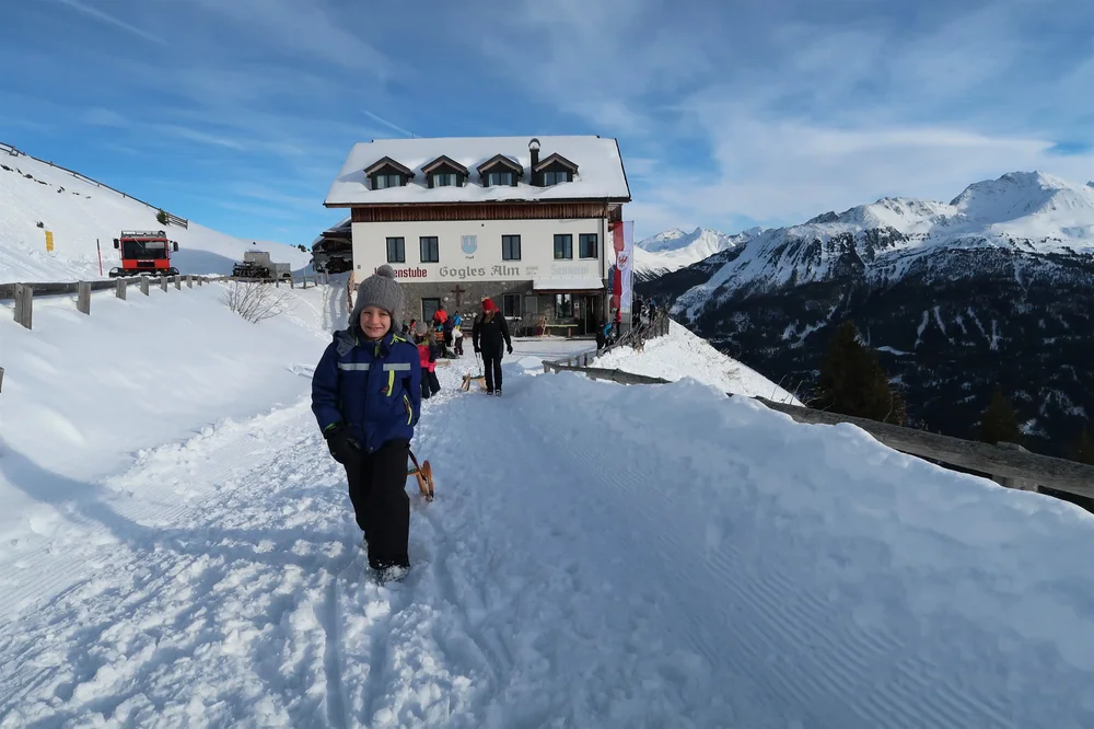 Schneeschuhwanderung zur Gogles Alm