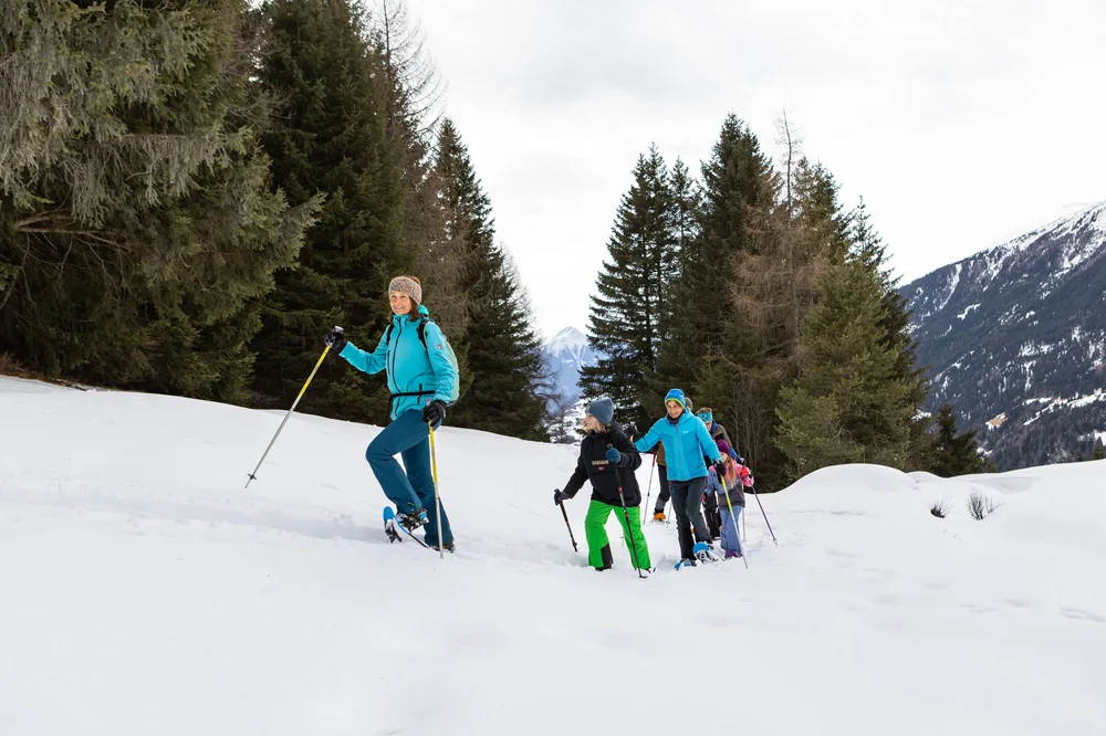 Schneeschuhwanderung zur Aifner Alm