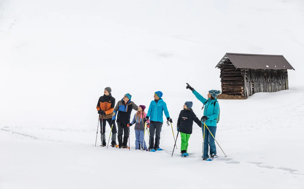 Schneeschuhwanderung zur Gogles Alm